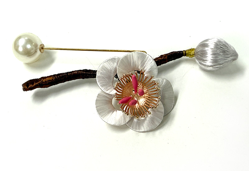 暗香影疏(雙花胸針) 暗香影疏(雙花胸針)