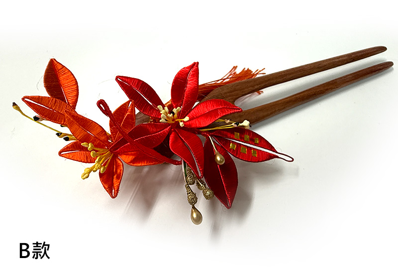 客家纏花雙花飾 客家纏花雙花飾