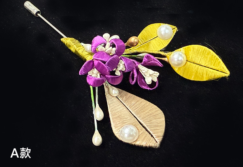 客家纏花雙花飾 客家纏花雙花飾