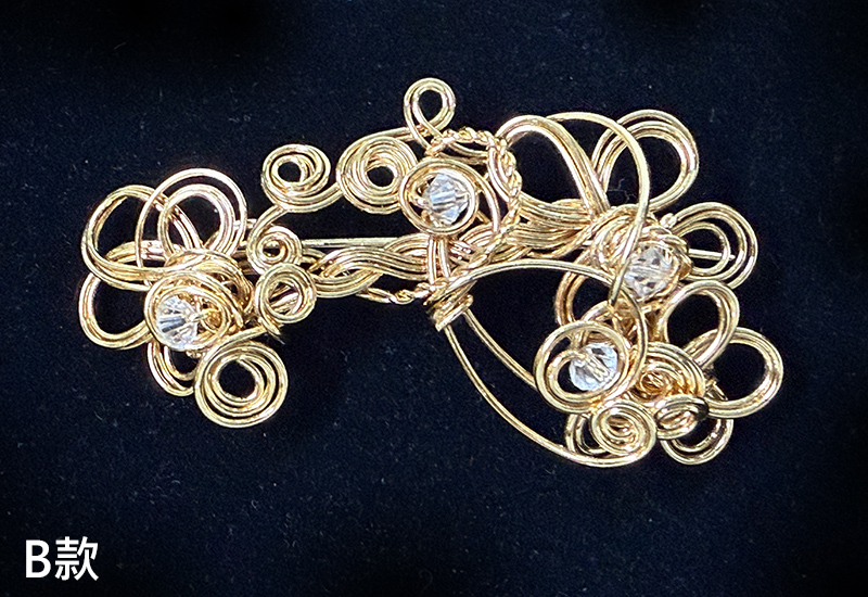 繁花典雅胸針 繁花典雅胸針