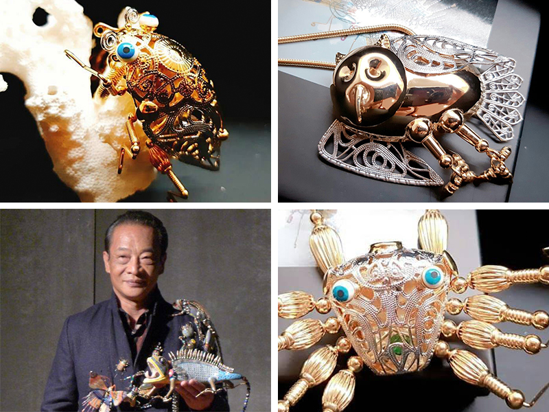 台灣金工創作 台灣珠寶金工 台灣金飾品創作 台灣金工藝術 Taiwan gold jewelry craft Metalworking art culture disign