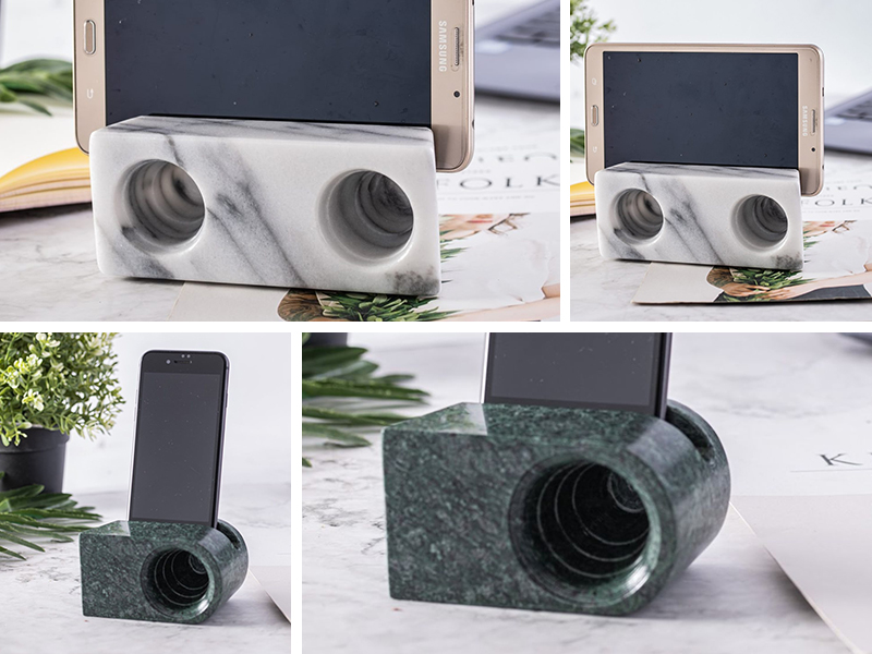 臺灣大理石工藝Taiwan marble stone phone loudspeaker speaker