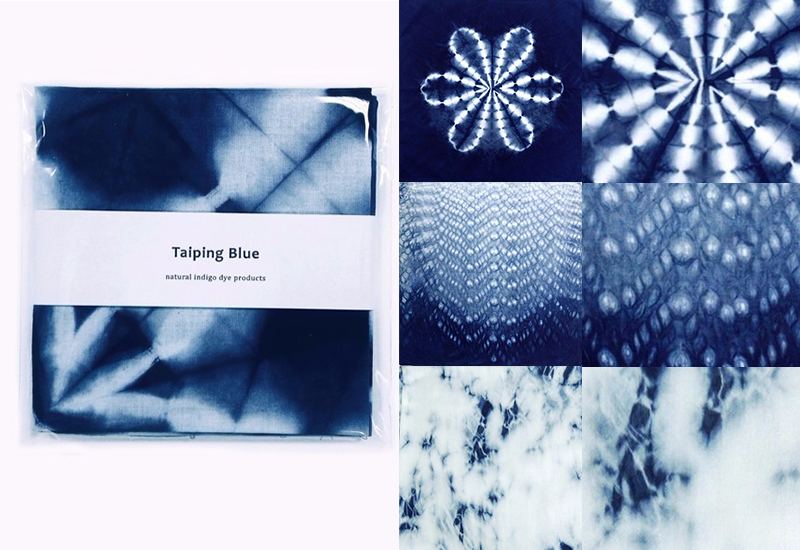 太平藍 藍染手帕(M) 藍染工藝 台灣布染
