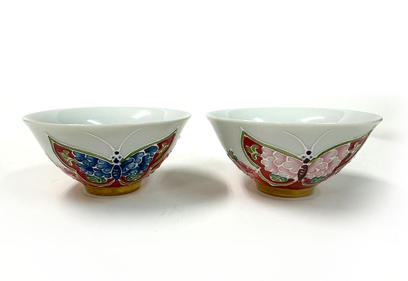 富貴雙福對杯 富貴雙福對杯