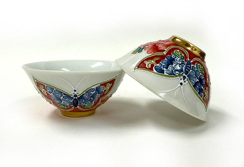 富貴雙福對杯 富貴雙福對杯