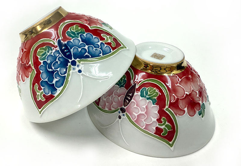 富貴雙福對杯 富貴雙福對杯