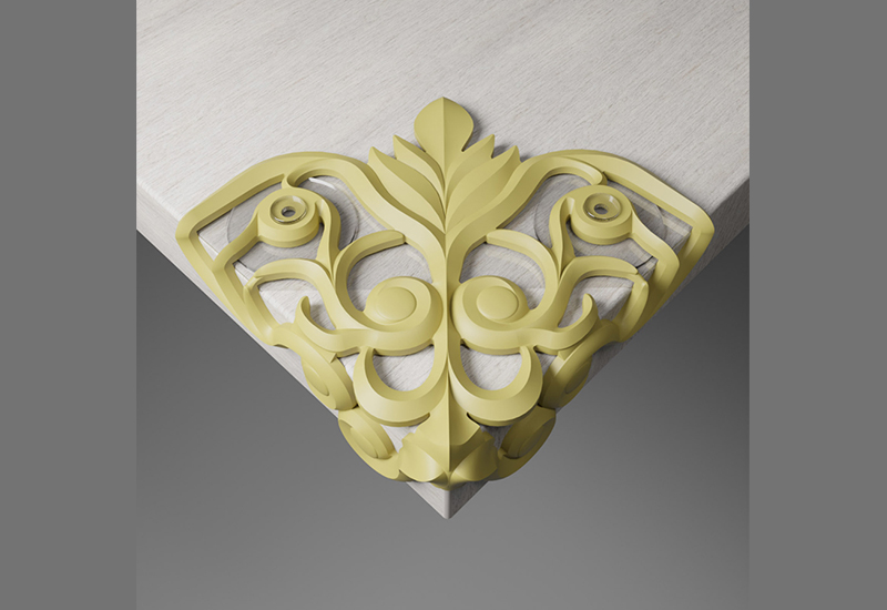 渦卷紋護角 防撞桌角 (嫩黃綠) 渦卷紋護角 防撞桌角 (嫩黃綠)