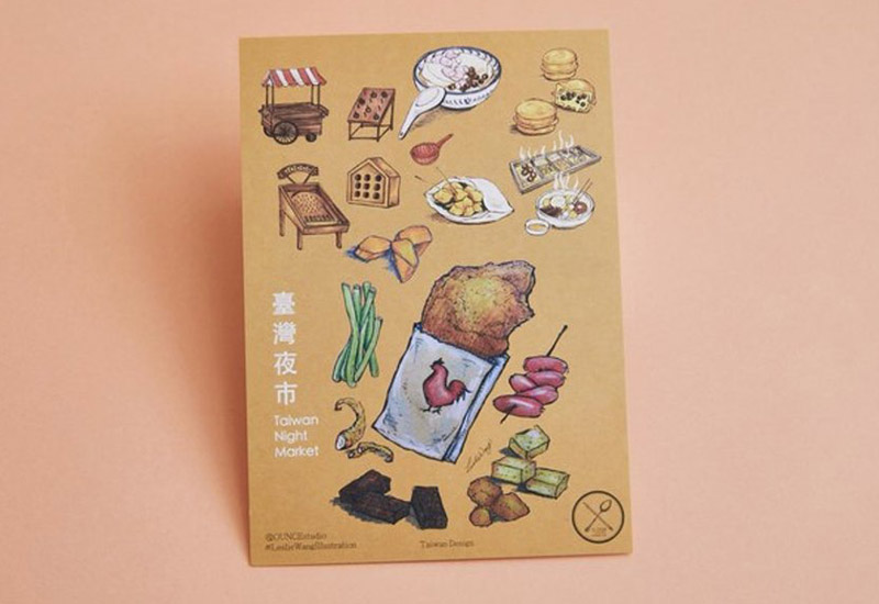 古早味明信片6入組 古早味明信片6入組