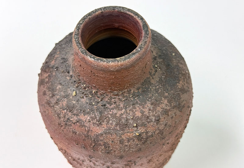 嶺上藏岩 柴燒梅瓶