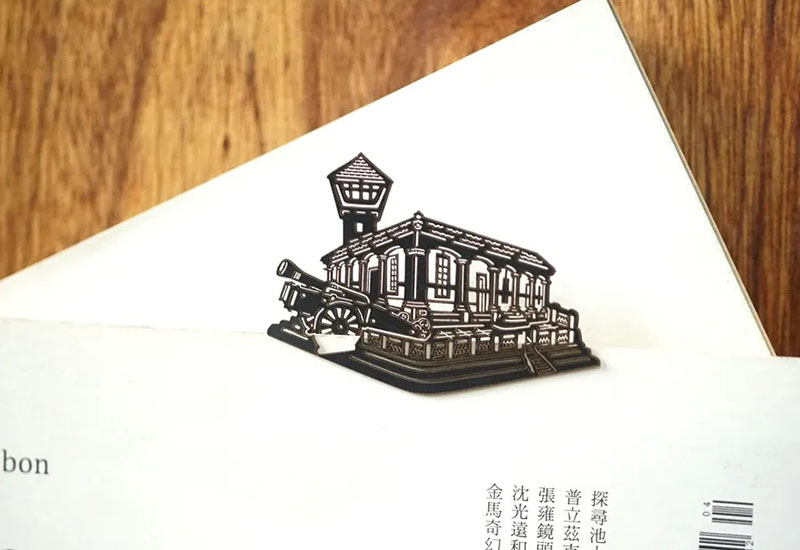 麥麥藏寶圖-安平古堡 紙雕書籤